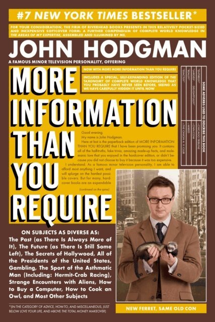 John Hodgman - More Information Than You Require, E-bok. Tillgänglighet: Lägg i varukorg