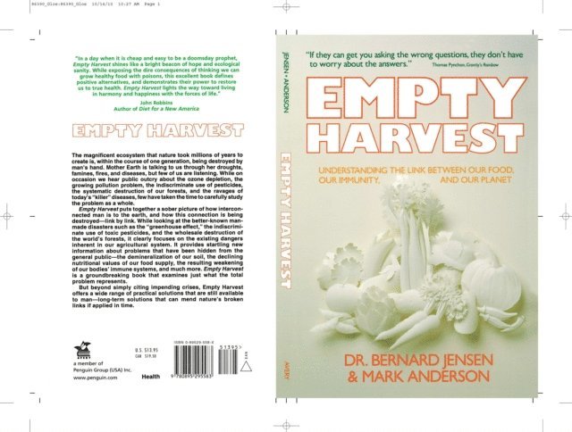 Dr. Bernard Jensen - Empty Harvest, E-bok