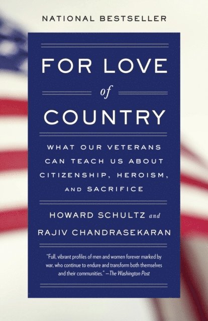 Rajiv Chandrasekaran, Howard Schultz - For Love of Country, E-bok