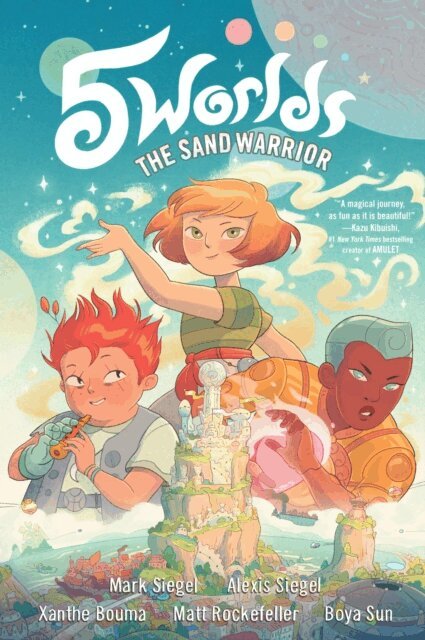 Alexis Siegel, Mark Siegel - 5 Worlds Book 1: The Sand Warrior, E-bok