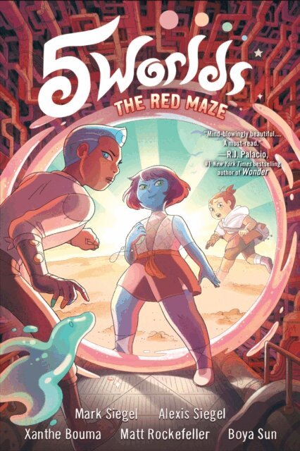 Alexis Siegel, Mark Siegel - 5 Worlds Book 3: The Red Maze, E-bok
