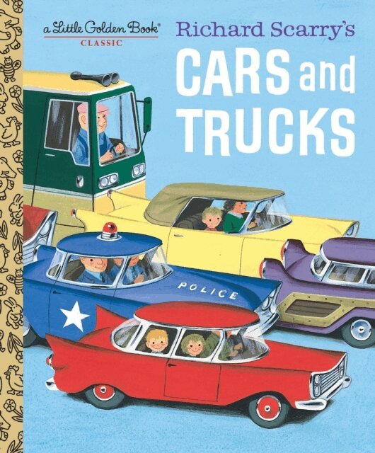 Richard Scarry - Richard Scarry's Cars and Trucks, E-bok