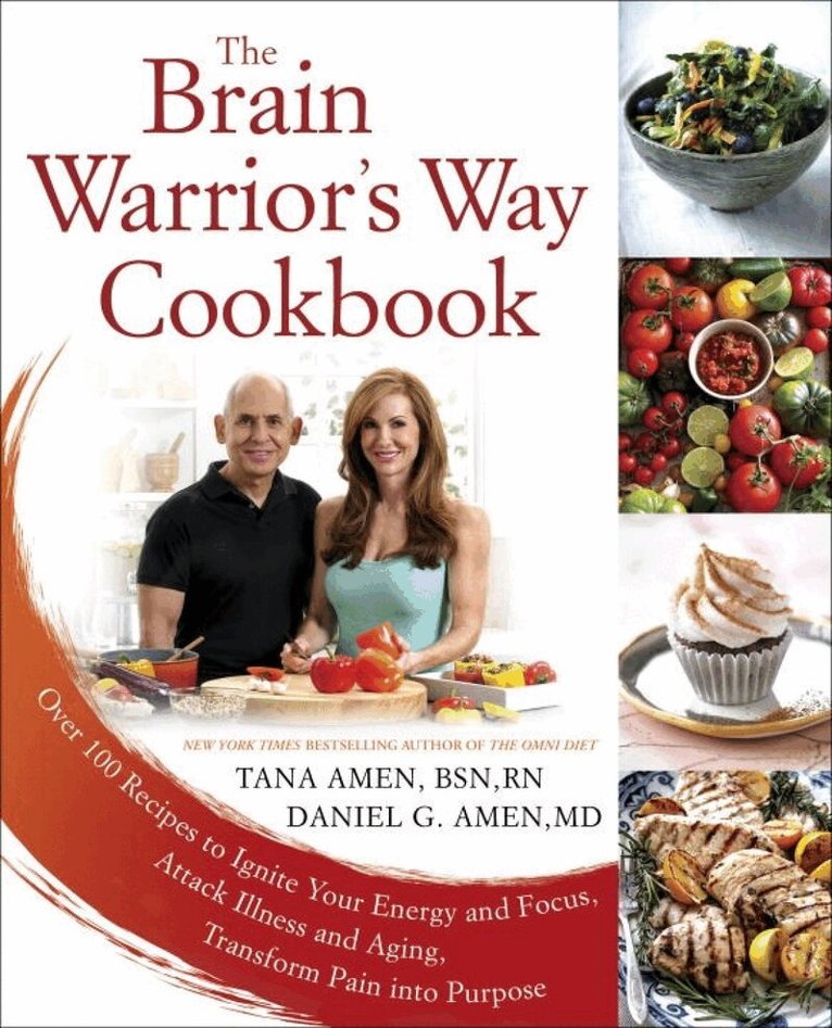 Tana G. Amen - Brain Warrior's Way, Cookbook, Häftad