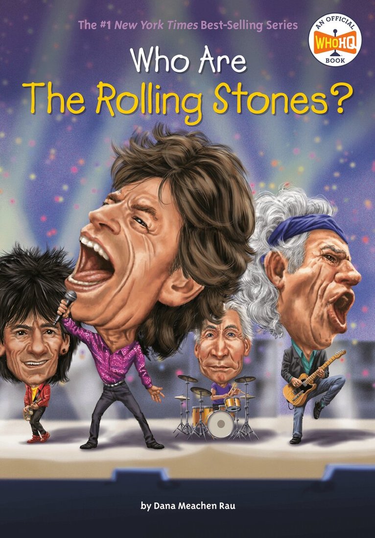 Dana Meachen Rau, Who HQ - Who Are the Rolling Stones?, Häftad. Tillgänglighet: Lägg i varukorg