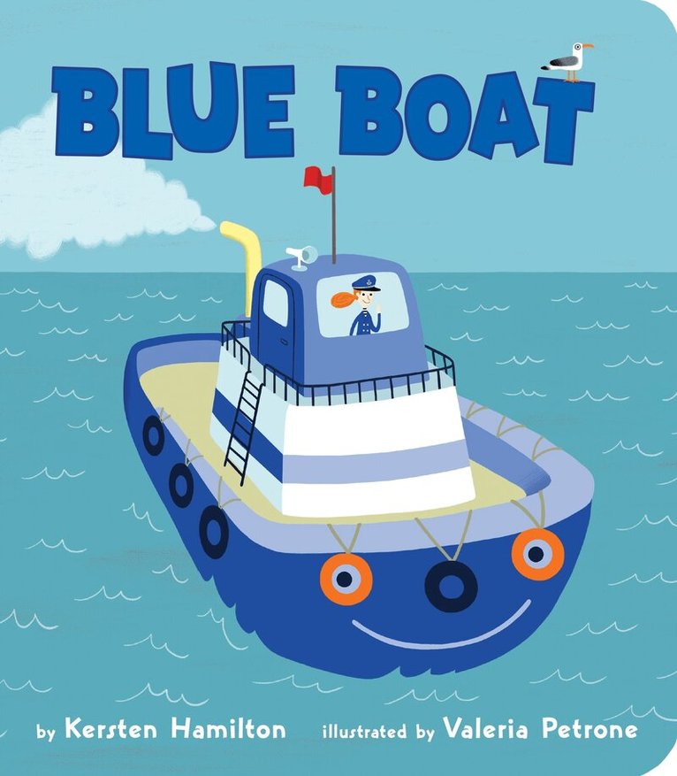 Kersten Hamilton - Blue Boat, Kartonnage