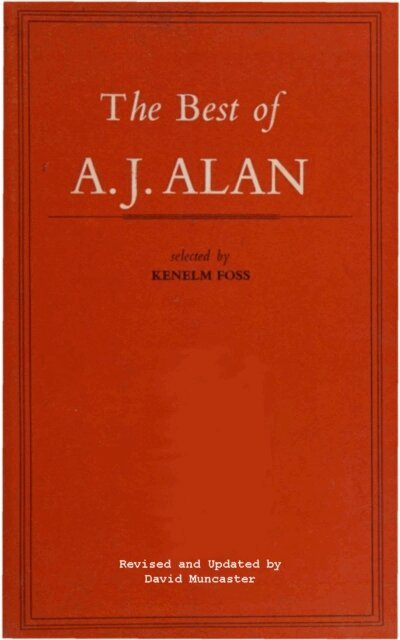 A. J. Alan - Best of  A J Alan eBook, E-bok