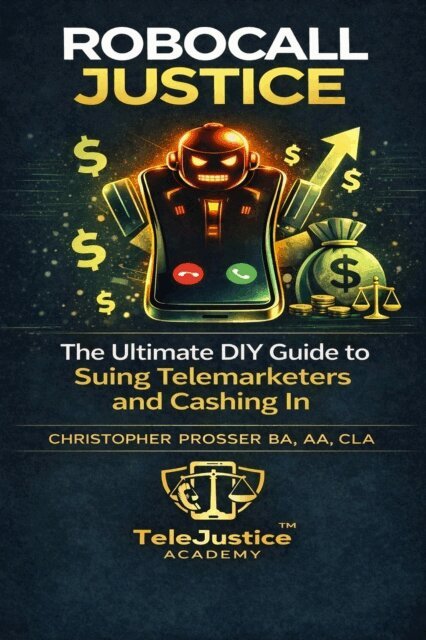 Christopher Prosser - ROBOCALL JUSTICE: The Ultimate DIY Guide to Suing Telemarketers and Cashing In, E-bok