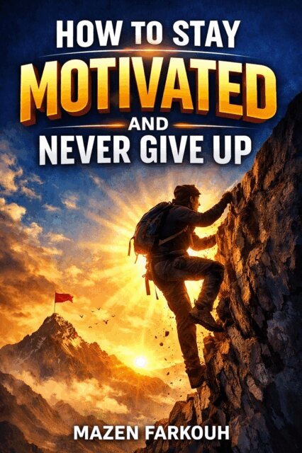 Mazen Farkouh - How To Stay Motivated And Never Give Up, E-bok. Tillgänglighet: Lägg i varukorg