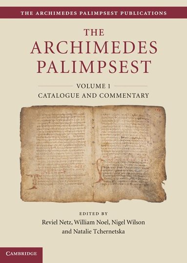 Reviel Netz, William Noel, Nigel Wilson, Natalie Tchernetska - The Archimedes Palimpsest 2 Volume Set, Övrigt