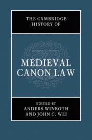 Cambridge History of Medieval Canon Law