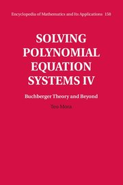 Solving Polynomial Equation Systems IV: Volume 4, Buchberger Theory and Beyond