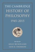 Cambridge History of Philosophy, 1945-2015