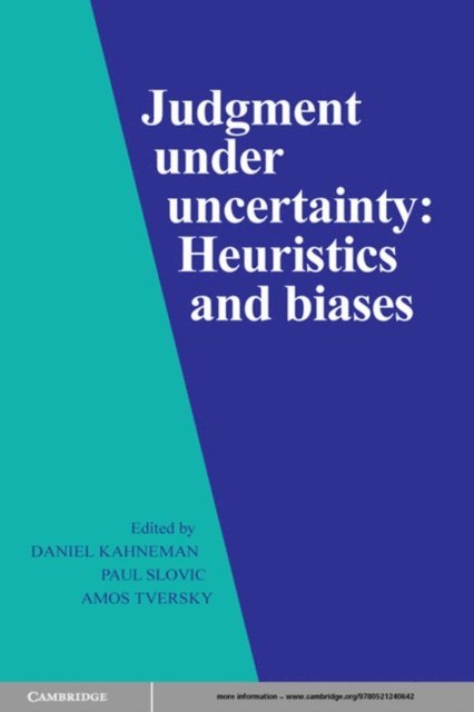 Amos Tversky, Paul Slovic, Daniel Kahneman - Judgment under Uncertainty, E-bok