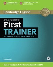 First Trainer Six Practice Tests with Answers with Audio av Peter May