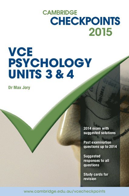 Max Jory - Cambridge Checkpoints VCE Psychology Units 3 and 4 2015, Häftad. Tillgänglighet: Tillfälligt slut