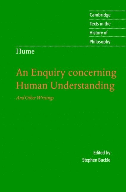 Stephen Buckle - Hume: An Enquiry Concerning Human Understanding, E-bok
