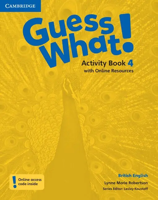 Lynne Marie Robertson - Guess What! Level 4 Activity Book with Online Resources British English. Tillgänglighet: Tillfälligt slut