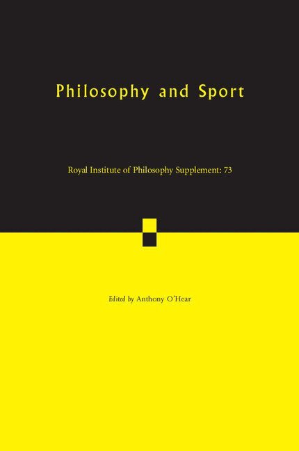 Philosophy and Sport
