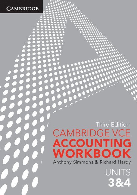 Anthony Simmons, Richard Hardy - Simmons, A: Cambridge VCE Accounting Units 3 and 4 Workbook, Häftad. Tillgänglighet: Tillfälligt slut