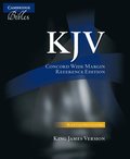KJV Concord Wide Margin Reference Bible, Black Calf Split Leather, KJ764:XM
