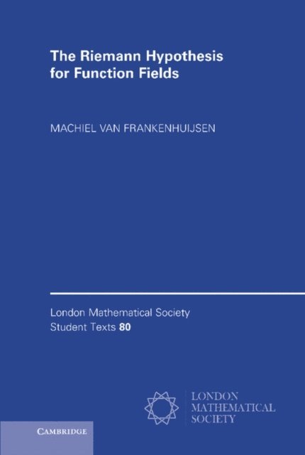 Machiel van Frankenhuijsen - Riemann Hypothesis for Function Fields, E-bok
