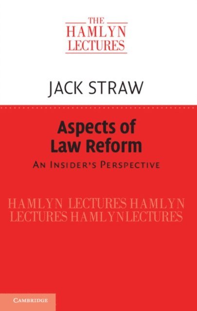 Jack Straw - Aspects of Law Reform, E-bok