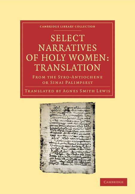 Select Narratives of Holy Women: Translation, Häftad