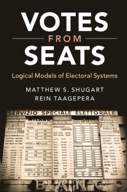 Rein Taagepera, Matthew S. Shugart - Votes from Seats, E-bok