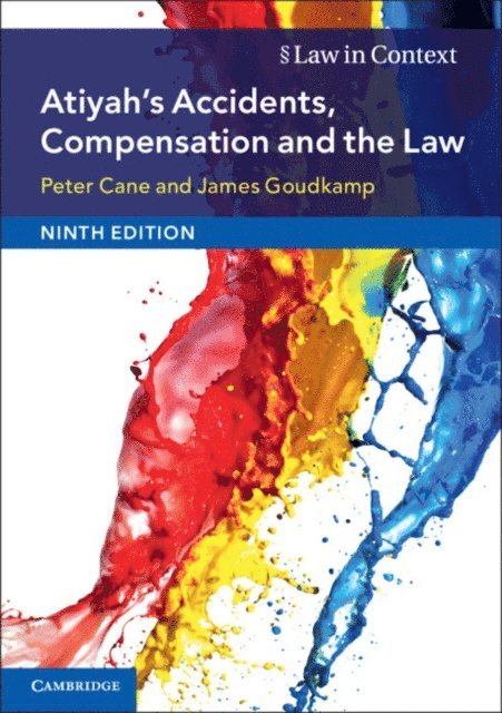 James Goudkamp, Peter Cane - Atiyah's Accidents, Compensation and the Law, E-bok