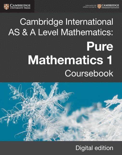 Sue Pemberton, Julian Gilbey - Cambridge International AS & A Level Mathematics: Pure Mathematics 1 Coursebook Digital Edition, E-bok