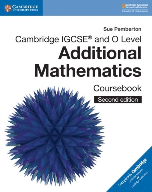 Sue Pemberton - Cambridge IGCSE(TM) and O Level Additional Mathematics Coursebook Digital Edition, E-bok