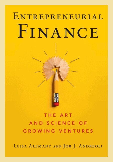 Luisa Alemany, Job J. Andreoli - Entrepreneurial Finance, Inbunden
