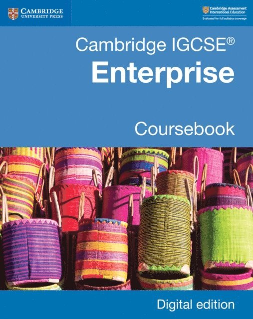 Veenu Jain, Matthew Bryant, Medi Houghton - Cambridge IGCSE(R) Enterprise Coursebook Digital Edition, E-bok