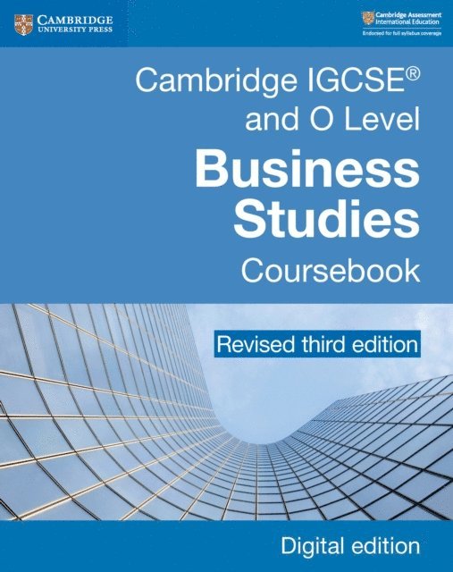 Veenu Jain, Medi Houghton, Mark Fisher - Cambridge IGCSE(R) and O Level Business Studies Revised Coursebook Digital Edition, E-bok