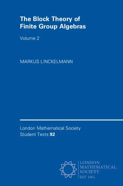 Markus Linckelmann - The Block Theory of Finite Group Algebras, Häftad. Tillgänglighet: Lägg i varukorg