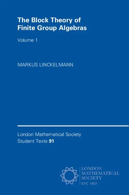 Markus Linckelmann - The Block Theory of Finite Group Algebras, Häftad. Tillgänglighet: Lägg i varukorg