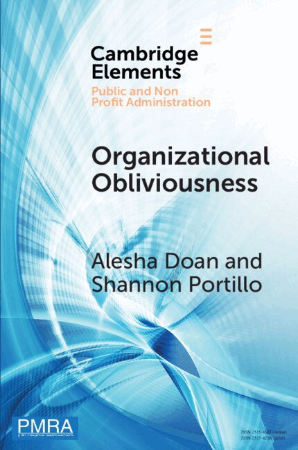Alesha Doan, Shannon Portillo - Organizational Obliviousness, Häftad