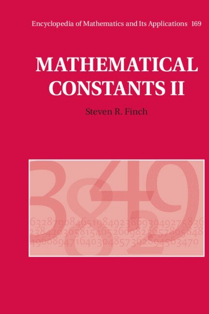 Steven R. Finch - Mathematical Constants II, Inbunden. Tillgänglighet: Lägg i varukorg