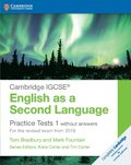 Cambridge IGCSE English as a Second Language Practice Tests 1 without Answers