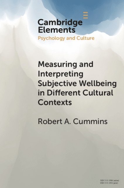 Robert A. Cummins - Measuring and Interpreting Subjective Wellbeing in Different Cultural Contexts, E-bok