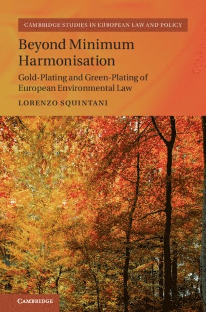 Lorenzo Squintani - Beyond Minimum Harmonisation, E-bok
