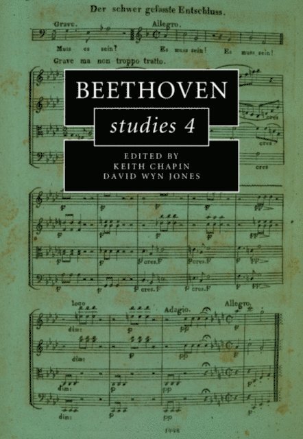 David Wyn Jones, Keith Chapin - Beethoven Studies 4, E-bok