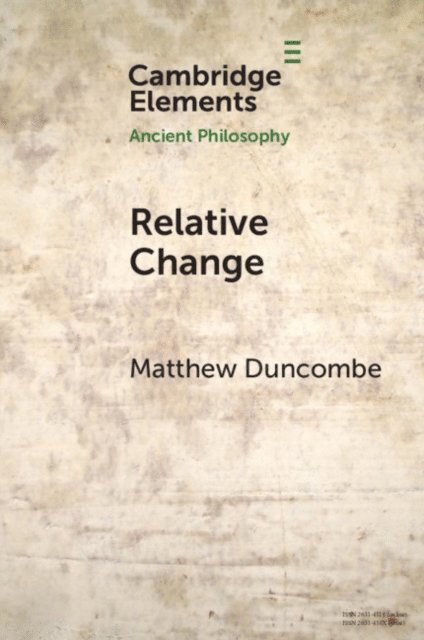 Matthew Duncombe - Relative Change, E-bok