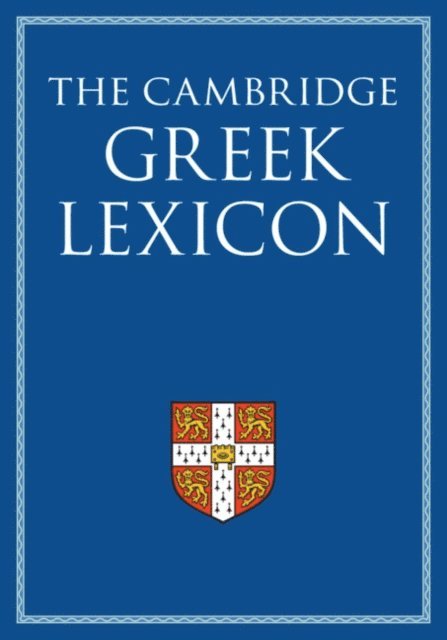 James Diggle - Cambridge Greek Lexicon, E-bok