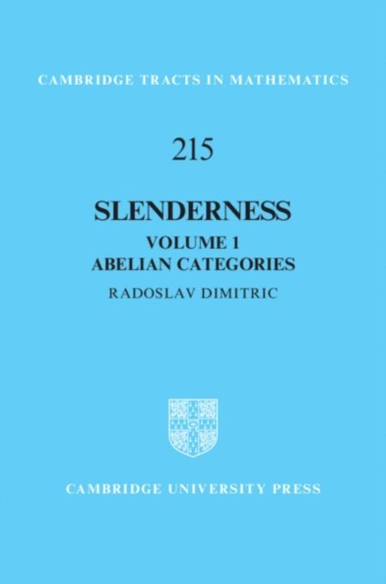 Radoslav Dimitric - Slenderness: Volume 1, Abelian Categories, E-bok. Tillgänglighet: Lägg i varukorg