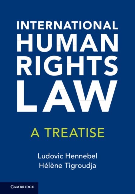 Helene Tigroudja, Ludovic Hennebel - International Human Rights Law, E-bok