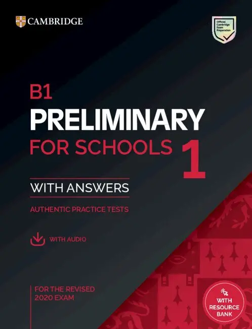 TBD - B1 Preliminary for Schools 1 for the Revised 2020 Exam Student's Book with Answers with Audio with Resource Bank. Tillgänglighet: Lägg i varukorg