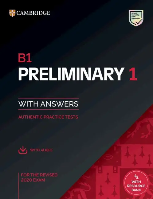 TBD - B1 Preliminary 1 for the Revised 2020 Exam Student's Book with Answers with Audio with Resource Bank. Tillgänglighet: Lägg i varukorg