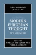 Cambridge History of Modern European Thought 2 Volume Hardback Set