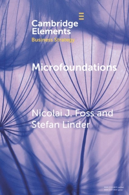 Stefan Linder, Nicolai J. Foss - Microfoundations, E-bok